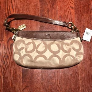 Coach Khaki color signature design